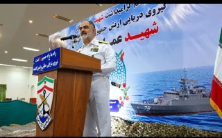 دریادار ایرانی: فرزندان ایران اجازه نمی‌دهند، دشمن قدمی از قدم بردارد
