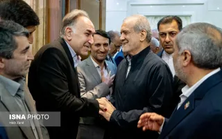 مراسم یادبود دولتمردان شهید