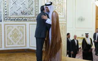 دوحه: وزیر خارجه قطر فردا به تهران می‌رسد تا درباره فراهم کردن شرایط برای گفت‌و‌گو رایزنی کند