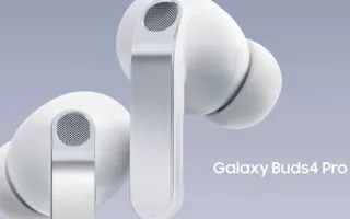 Galaxy Buds4 Pro سامسونگ موفق به دریافت جایزه EISA 2026-2027 شد