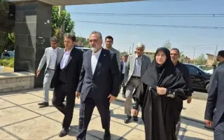 معاون رئیس‌جمهور: پیشبرد انرژی‌های پاک و بهینه‌سازی منابع آبی در پاکدشت در رأس اولویت‌ها قرار دارد