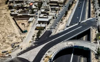 بزرگراه شهید رئیسی اصفهان با حضور ویدئوکنفرانسی رئیس‌جمهور افتتاح شد