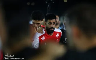 جایگاه ستاره پرسپولیس پس از به ثمر رساندن گل +عکس