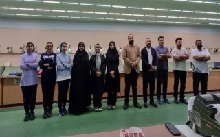 بازدید معاون وزیر ورزش از اردوی ملی پوشان تیراندازی اعزامی به ناگویا