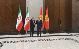نشست روسای جمهور ایران و قرقیزستان در کنار اجلاس سران سازمان همکاری شانگهای