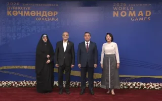 پزشکیان میهمان ویژه مراسم افتتاحیه بازی‌های جهانی عشایر در بیشکک + فیلم و عکس