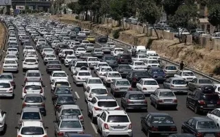 ترافیک سنگین در محورهای شمالی و محدودیت تردد در جاده چالوس