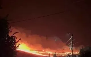 تجمع شدید انفجارها در اربیل و سلیمانیه / تسنیم: پایگاه تروریست‌های جدایی‌طلب کرد به خاکستر تبدیل شد