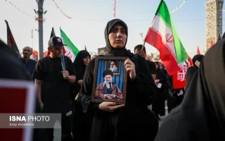 مراسم آیینی پیاده‌روی جاماندگان اربعین حسینی - تهران/ ۱