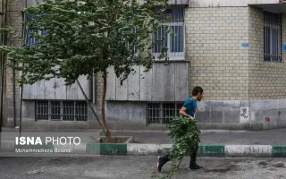 تندباد و افزایش گردوخاک در برخی از نقاط کشور در پنج روز آتی