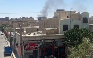 گزارش انفجار در شهرک صنعتی شمس آباد شهرستان ری
