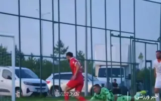 ورود تیم فوتبال پرسپولیس به مرکز پزشکی ایفمارک + فیلم