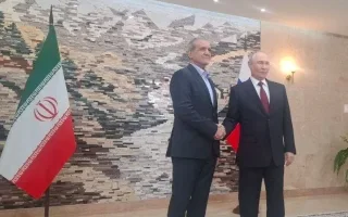 ملاقات پزشکیان و پوتین در ضمن اجلاس سازمان همکاری شانگهای