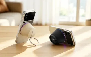 شیائومی اسپیکر بلوتوث مگنتی خود را با پایه نگهدارنده گوشی و نورپردازی RGB به بازار معرفی کرد