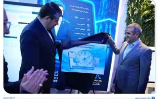بازدید مدیرعامل بانک صادرات از نمایشگاه الکامپ و ارائه محصولات نوآورانه