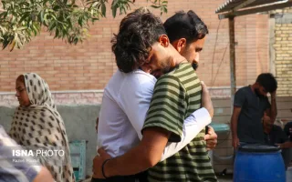 آسیب‌های وارد شده از حمله آمریکا به مناطق مسکونی در شهرستان سیریک