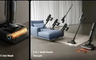 جاروبرقی نوین Dreame H12 Dual FlexReach با شش عملکرد و قدرت مکش بالا ارائه گردید