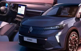 رنو Scenic E-Tech با امکانات جدید و دامنه ۶۴۲ کیلومتر به‌روز شده است