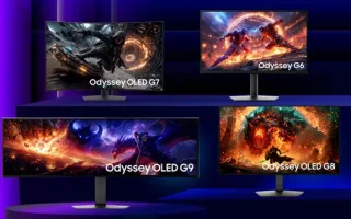 معرفی نسل جدید مانیتورهای گیمینگ Odyssey سامسونگ در نمایشگاه Gamescom 2026