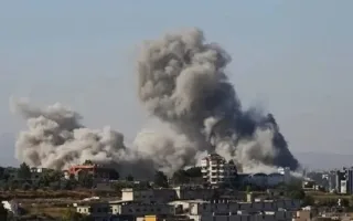 حملات گسترده اسرائیل به جنوب لبنان و زخمی شدن ۴ نفر