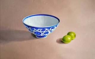 نمایشگاه آثار نگارگری نگین کیانفر، دوبلور ایرانی در شهر آمستردام
