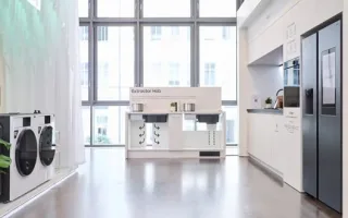 ماشین‌های لباسشویی تازه سامسونگ با طراحی تخت در نمایشگاه ایفا معرفی شدند