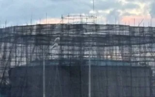 نصب شبکه‌های حفاظتی در پالایشگاه‌های نفتی روسیه برای مقابله با حملات پهپادی اوکراین