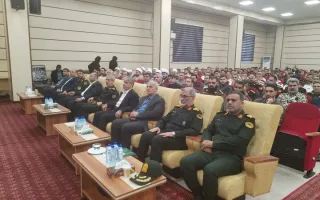 مراسم تقدیر و معارفه فرمانده انتظامی شرق تهران در حال برگزاری است