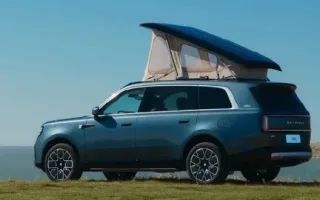 شیائومی از SUV هفت‌نفره Skynomad N90 Max با سقف برقی تاشو پرده‌برداری کرد