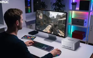 مینی کامپیوتر هوش مصنوعی Acemagic F9A AI با ۱۶۰ گیگابایت حافظه VRAM معرفی شد