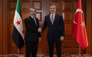 فیدان و الشیبانی به تبادل نظر پرداختند