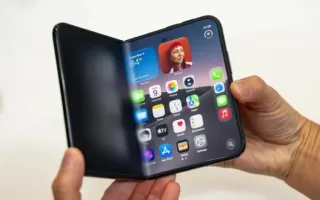 آیفون Duo را از نزدیک بررسی می‌کنیم؛ اولین تجربه با گوشی تاشوی اپل