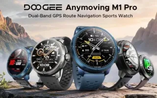 ساعت ورزشی دوجی Anymoving M1 Pro با نمایشگر AMOLED و عمر باتری 30 روزه رونمایی شد