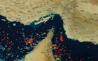 کاهش چشمگیر تردد دریایی در تنگه هرمز با عبور تنها ۷ شناور در یک روز