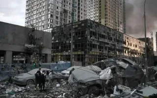 حمله گسترده روسیه به زیرساخت‌های نظامی و صنعتی اوکراین