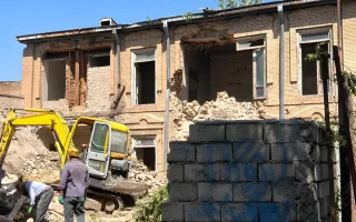 یک اثر تاریخی دیگر در تبریز نابود شد