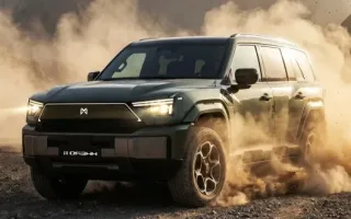 شاسی بلند هیبریدی پلاگین ام هیرو 2 در نمایشگاه خودرو تهران معرفی گردید