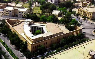 اسرار پنهان عمارت سه‌گوش اهواز در جریان عملیات مرمت کشف شد