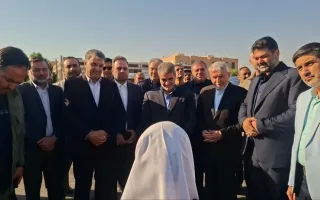 وزیر میراث فرهنگی وارد سمنان شد؛ آرادان و گرمسار مقصد سفر یک‌روزه صالحی‌امیری + فیلم