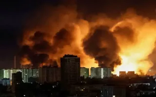 بنادر و مراکز لجستیکی اوکراین هدف قرار گرفتند