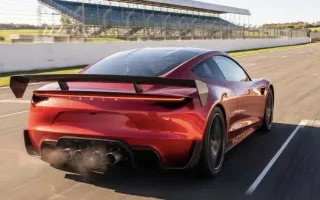 تسلا رودستر با تکنولوژی موشکی SpaceX در حال حاضر است؛ تسریع از صفر تا صد تنها 1.1 ثانیه!