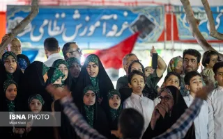 مراسم رونمایی از تندیس سردار شهید امیرعلی حاجی‌زاده