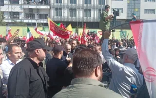 حضور رئیس جمهوری در تمرین جانفدایان