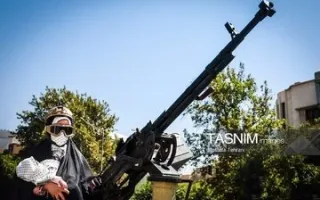 تصاویر مادران و کودکان در همایش جانفدا/ از شهدای مدرسه میناب تا نوزاد در آغوش مادر چفیه پوش