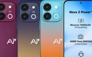 گوشی Ai+ Nova 2 Power 5G با باتری فوق‌العاده ۷۰۰۰ میلی‌آمپرساعتی رونمایی شد