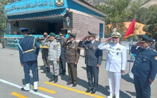آیین پایانی یازدهمین دوره رزم مقدماتی مشترک دانش‌آموزان درجه‌داری ارتش برگزار گردید