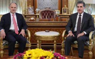 بارزانی در اربیل میزبان سرکنسول تازه‌نفس فرانسه شد و رایزنی کرد