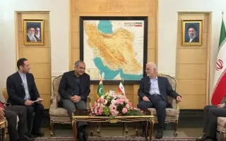 وزیر کشور پاکستان به تهران رسید
