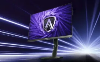 مانیتور بازی AOC AGON AG277QSD با نمایشگر QD-OLED و نرخ تازه‌سازی ۳۲۰ هرتز رونمایی شد