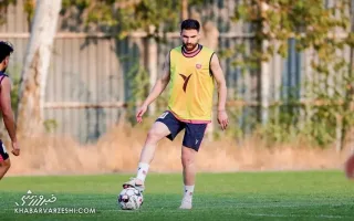 ستیز سرمربی پرسپولیس با یاسین سلمانی / تصویری پرمعنا از تارتار و هافبک‌های سرخ + عکس